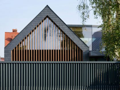 A Stunning and Spacious Two Barns House for a Modern Family in Tychy, Poland by RS + Robert Skitek (6)