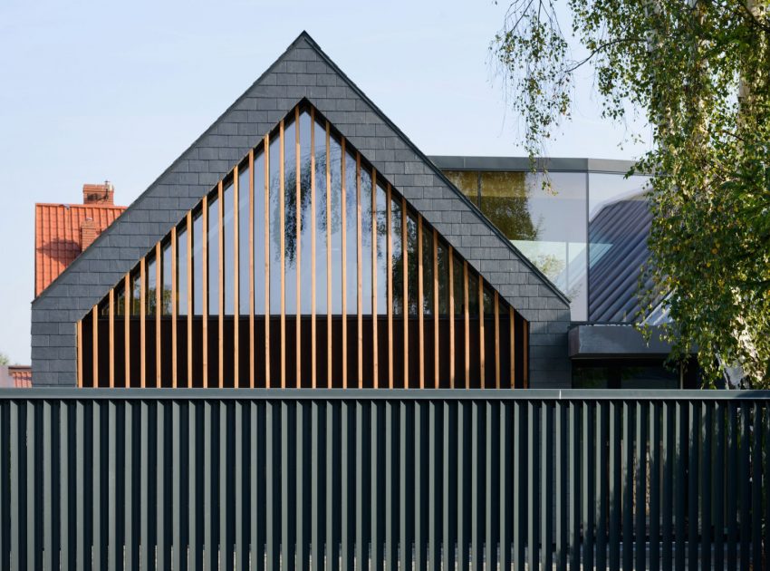 A Stunning and Spacious Two Barns House for a Modern Family in Tychy, Poland by RS + Robert Skitek (6)