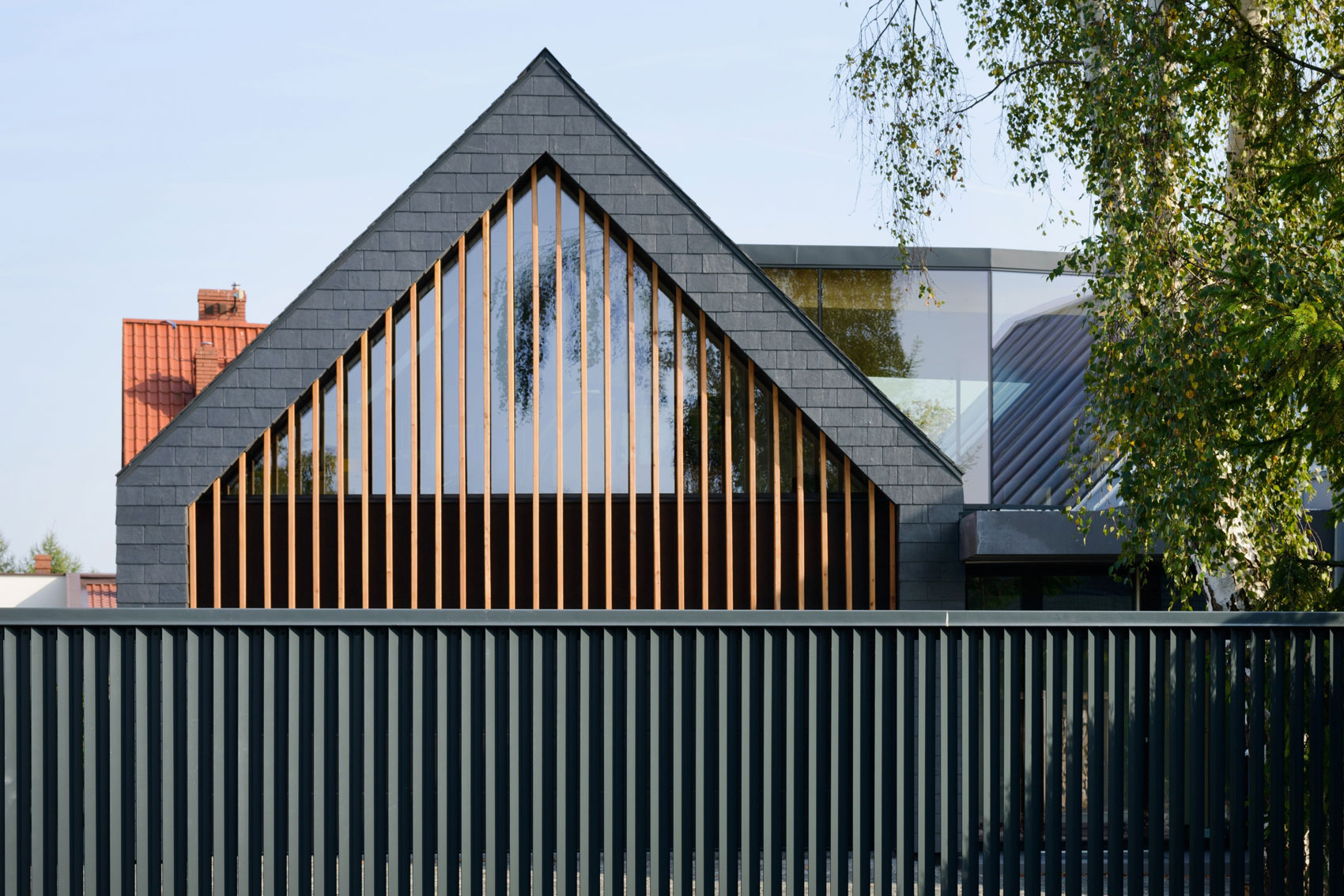 A Stunning and Spacious Two Barns House for a Modern Family in Tychy, Poland by RS + Robert Skitek (6)