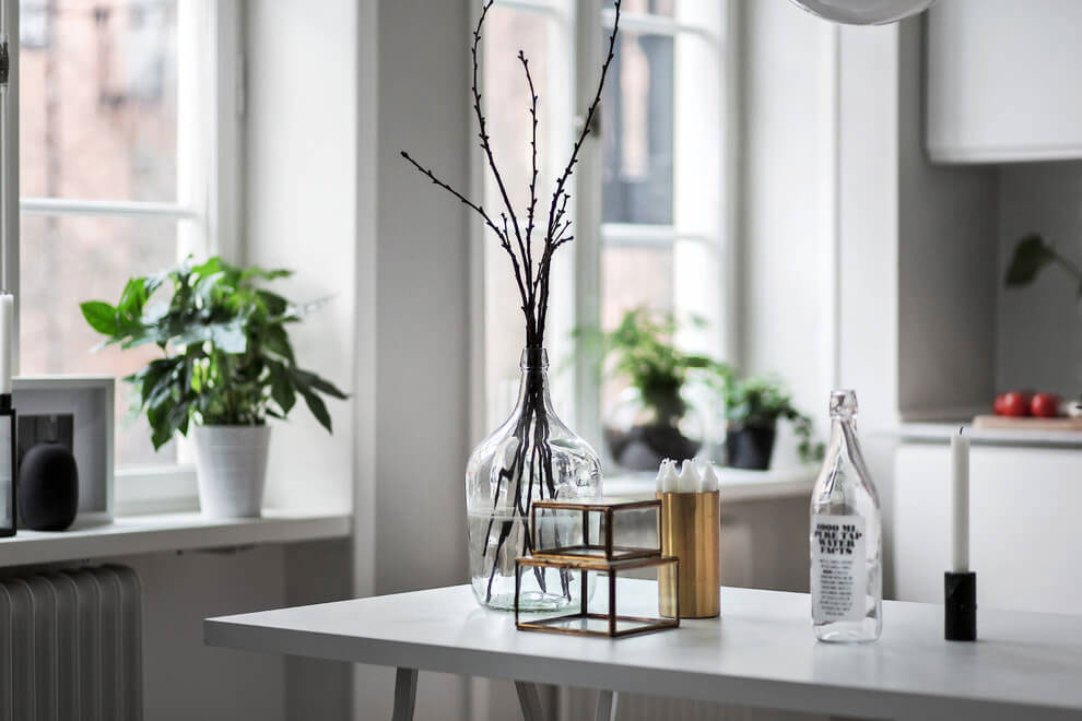 A Stylish Scandinavian Apartment with a Marked Industrial Style in Stockholm by Scandinavian Homes (11)
