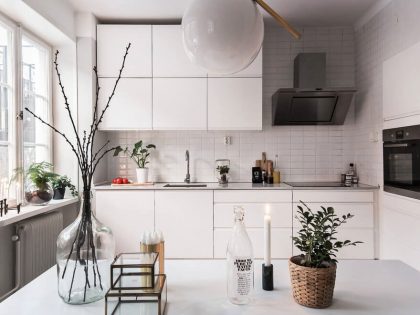 A Stylish Scandinavian Apartment with a Marked Industrial Style in Stockholm by Scandinavian Homes (12)