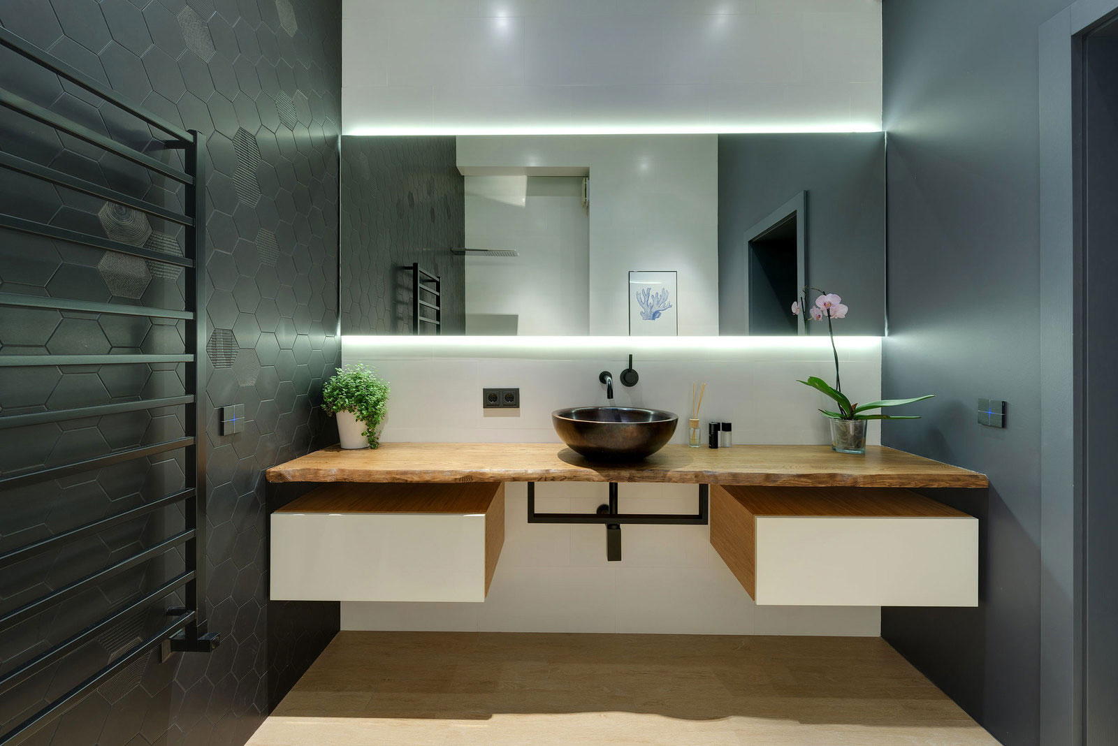 A Stylish and Modern Duplex Apartment with a Slide in Kharkov, Ukraine by KI Design (20)