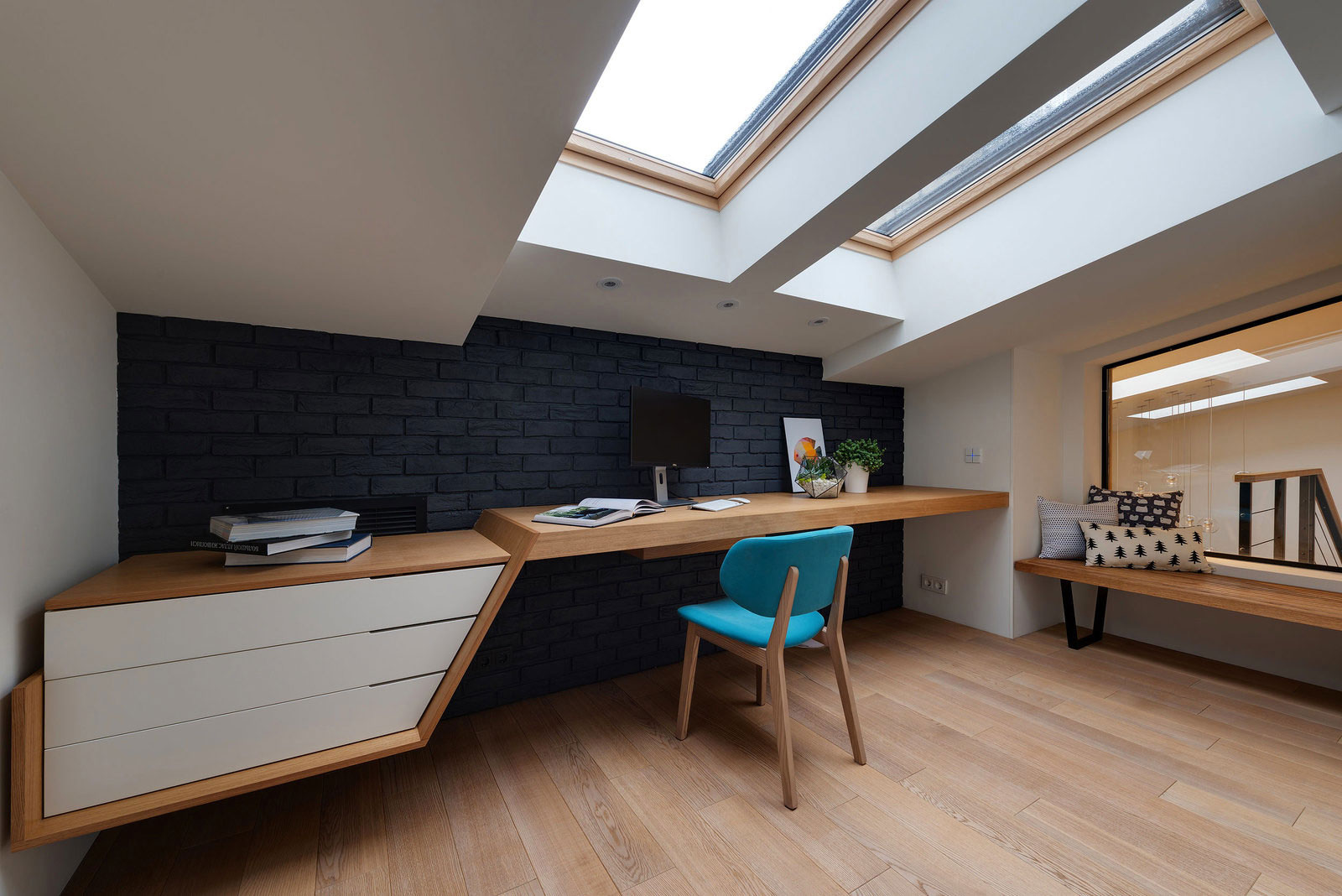 A Stylish and Modern Duplex Apartment with a Slide in Kharkov, Ukraine by KI Design (24)