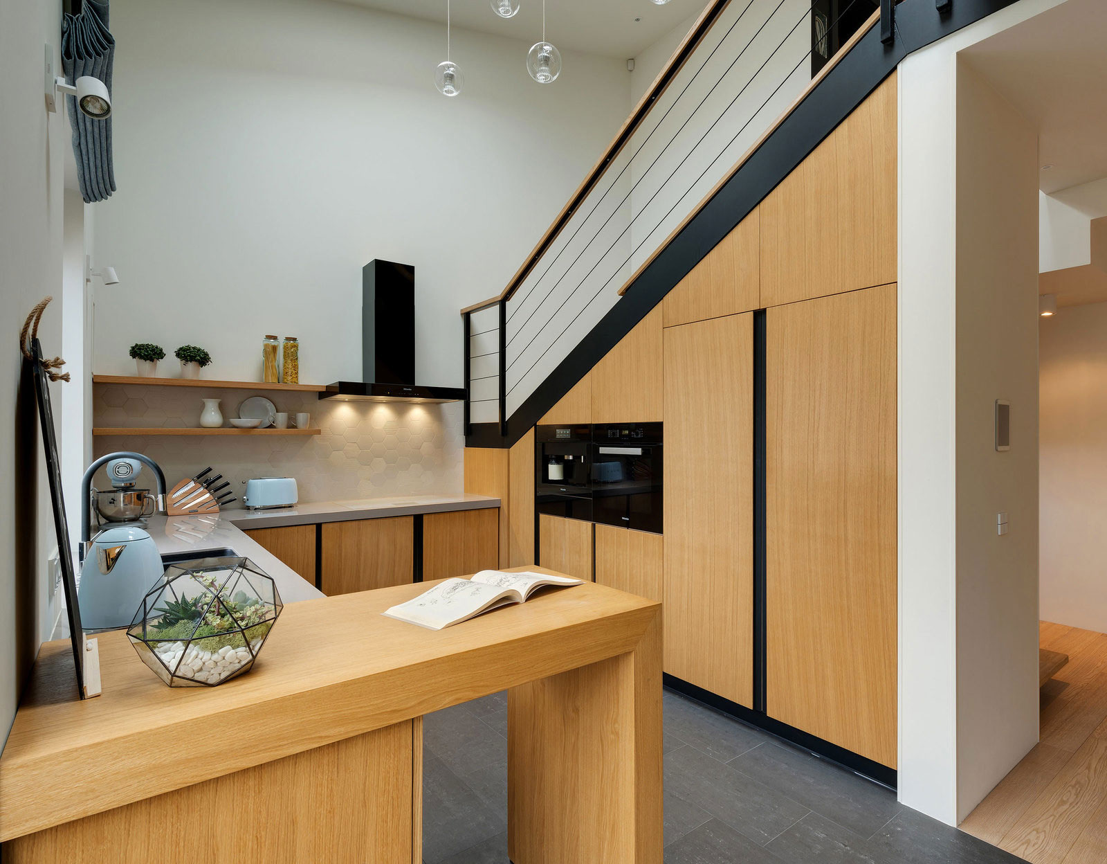 A Stylish and Modern Duplex Apartment with a Slide in Kharkov, Ukraine by KI Design (8)