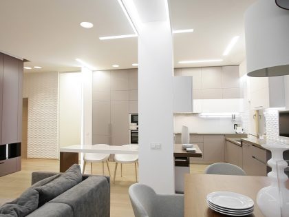 A Trendy Modern Apartment Full of Light in Dnipropetrovsk Oblast, Ukraine by Azovskiy & Pahomova architects (5)