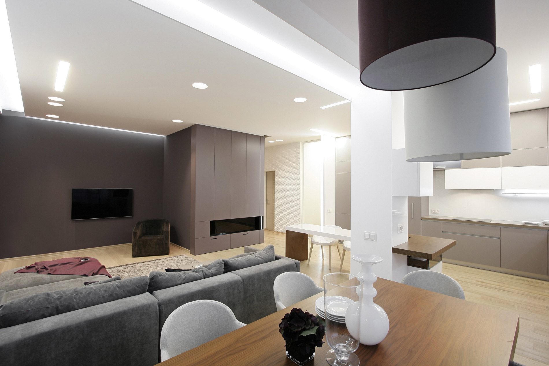 A Trendy Modern Apartment Full of Light in Dnipropetrovsk Oblast, Ukraine by Azovskiy & Pahomova architects (6)