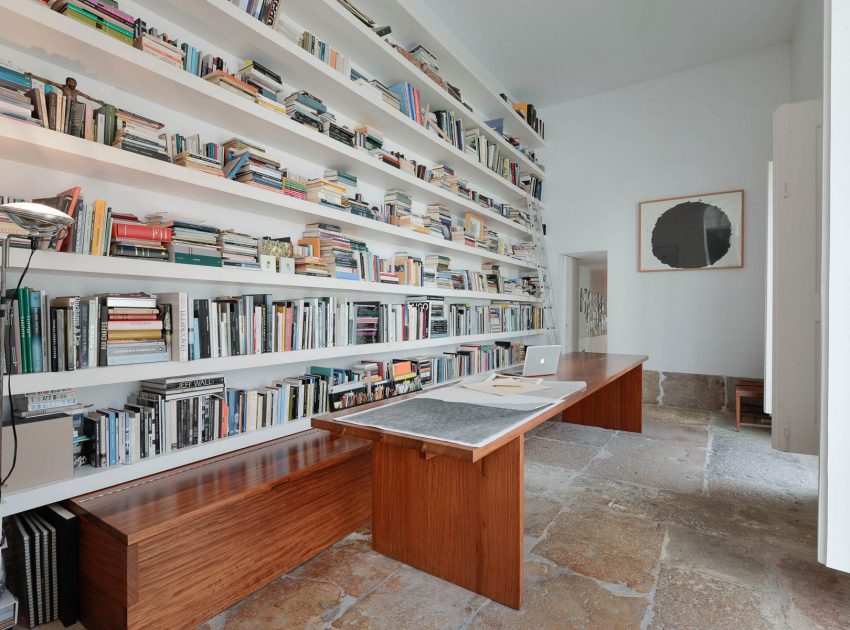 An 18th-Century Townhouse Transformed into a Charming Home in Lisbon, Portugal by Aires Mateus (34)