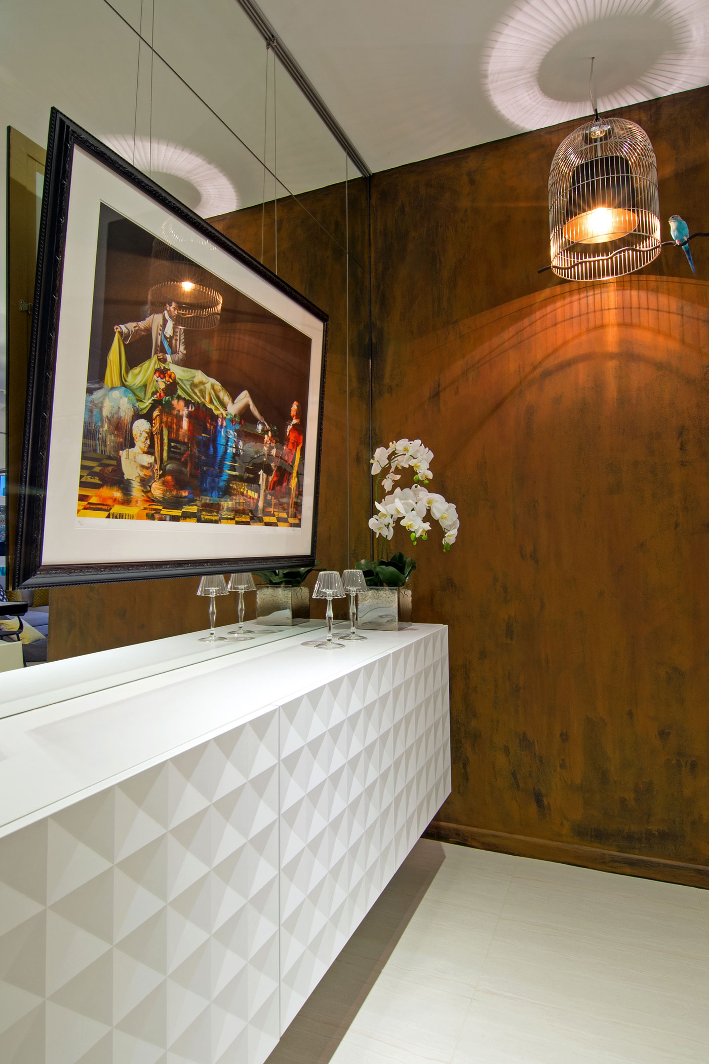 An Eclectic and Stylish Apartment with Functional Elements in Singapore by KNQ Associates (7)