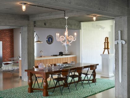An Eclectic and Lively Contemporary Home in Antwerp, Belgium by Studio Job (10)