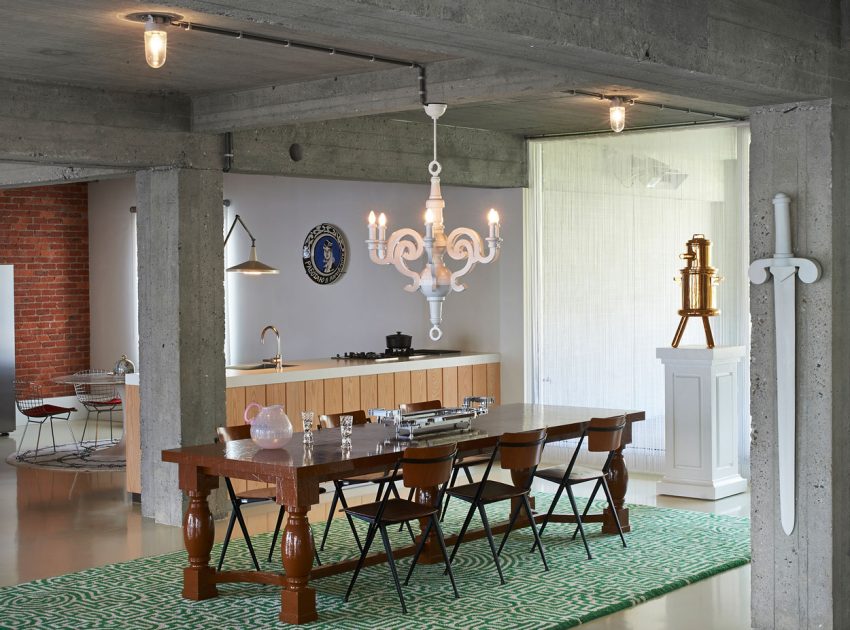 An Eclectic and Lively Contemporary Home in Antwerp, Belgium by Studio Job (10)