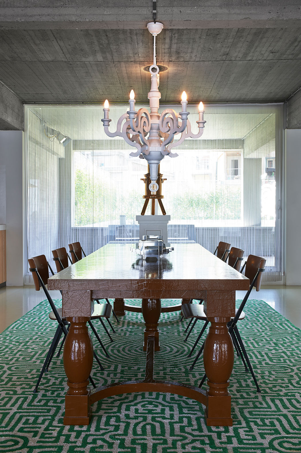 An Eclectic and Lively Contemporary Home in Antwerp, Belgium by Studio Job (11)