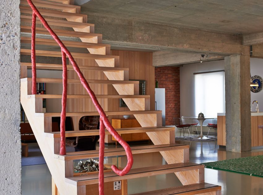 An Eclectic and Lively Contemporary Home in Antwerp, Belgium by Studio Job (12)