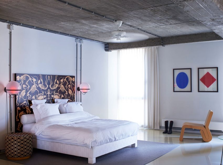 An Eclectic and Lively Contemporary Home in Antwerp, Belgium by Studio Job (14)