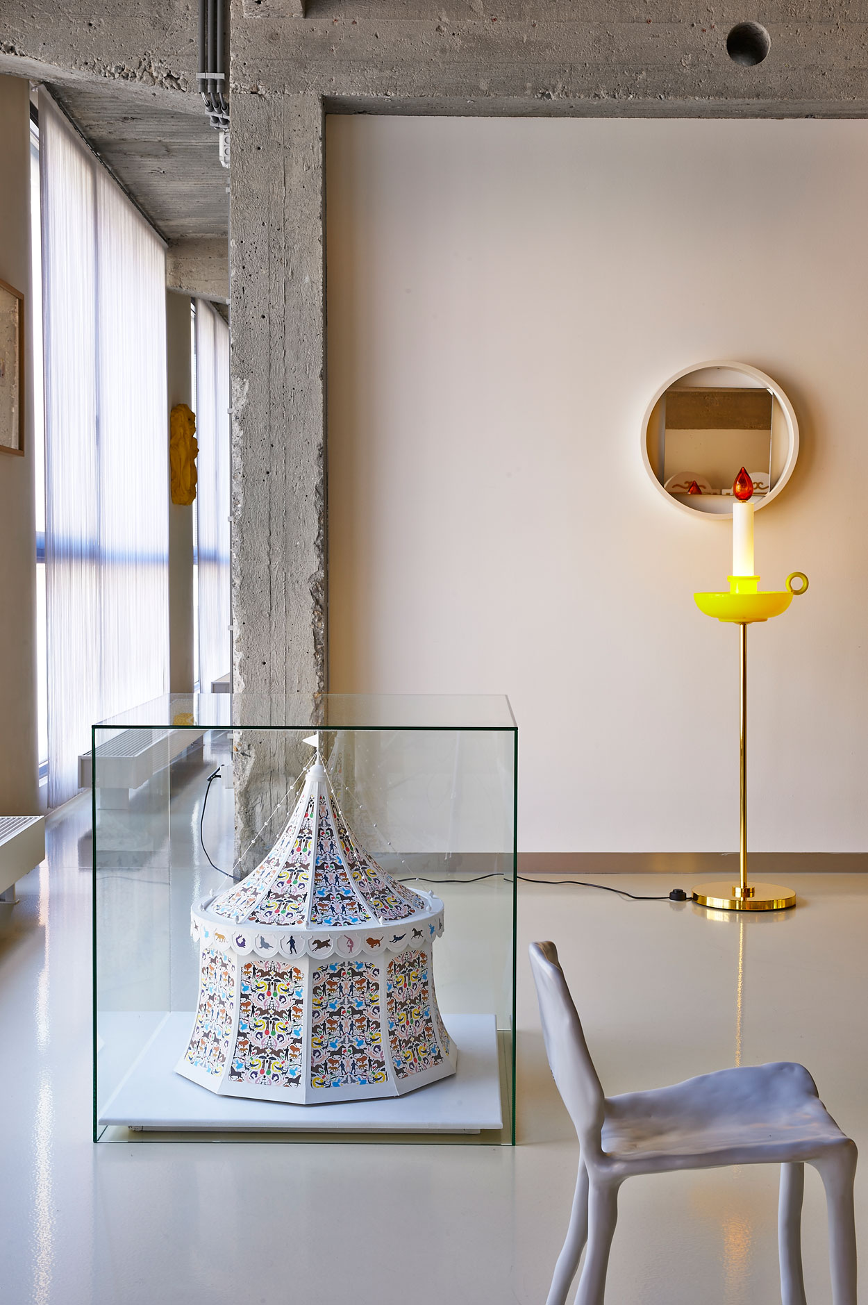 An Eclectic and Lively Contemporary Home in Antwerp, Belgium by Studio Job (18)