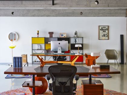 An Eclectic and Lively Contemporary Home in Antwerp, Belgium by Studio Job (20)