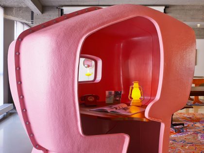 An Eclectic and Lively Contemporary Home in Antwerp, Belgium by Studio Job (21)