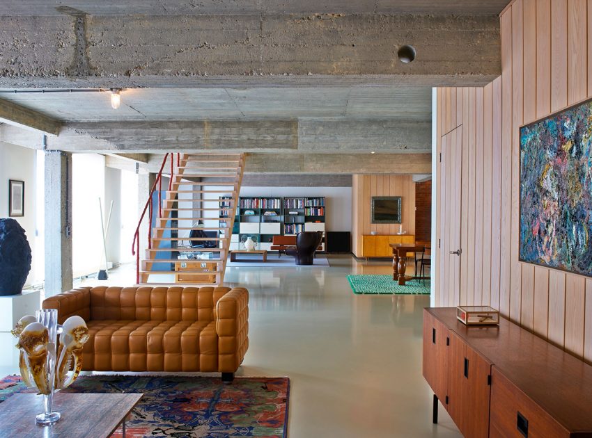 An Eclectic and Lively Contemporary Home in Antwerp, Belgium by Studio Job (3)