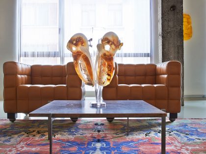 An Eclectic and Lively Contemporary Home in Antwerp, Belgium by Studio Job (4)