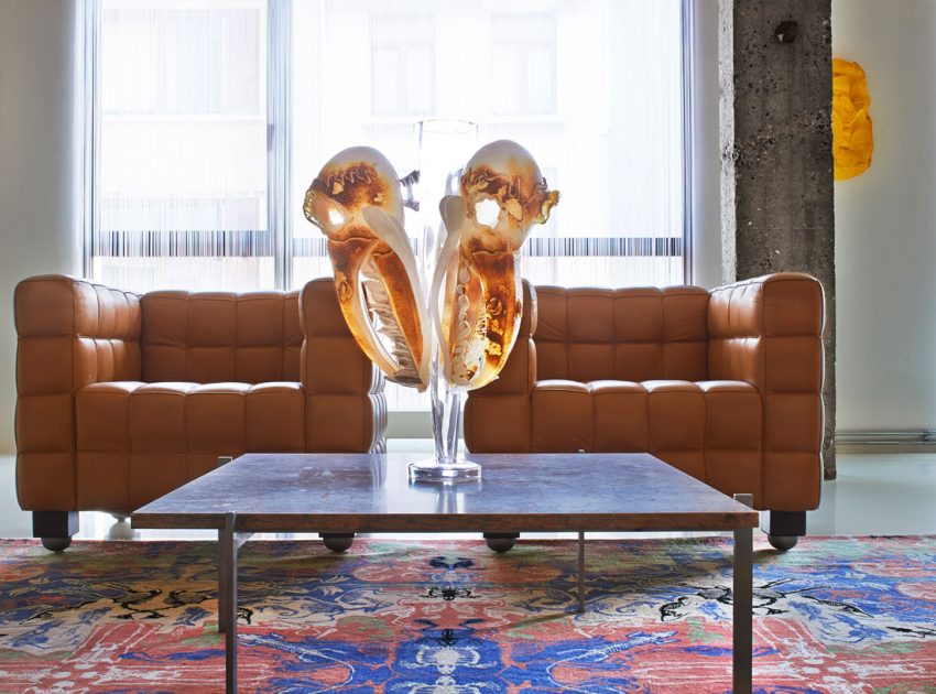 An Eclectic and Lively Contemporary Home in Antwerp, Belgium by Studio Job (4)