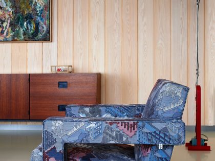 An Eclectic and Lively Contemporary Home in Antwerp, Belgium by Studio Job (5)