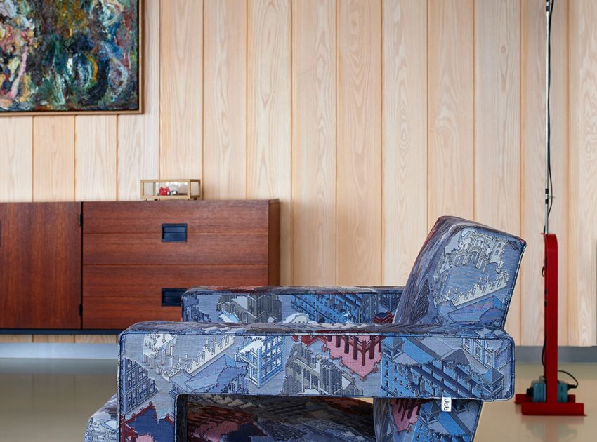 An Eclectic and Lively Contemporary Home in Antwerp, Belgium by Studio Job (5)