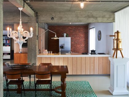 An Eclectic and Lively Contemporary Home in Antwerp, Belgium by Studio Job (9)