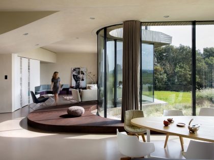 An Eco-Friendly and Digitally Controlled Home with Stunning Views in North Holland by UN Studio (10)