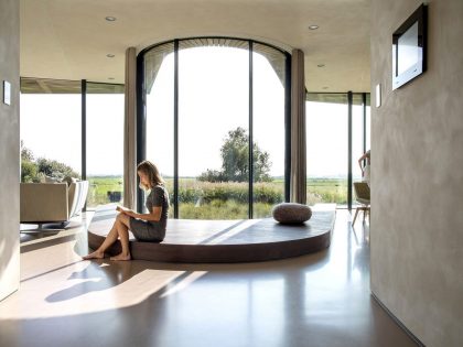 An Eco-Friendly and Digitally Controlled Home with Stunning Views in North Holland by UN Studio (7)