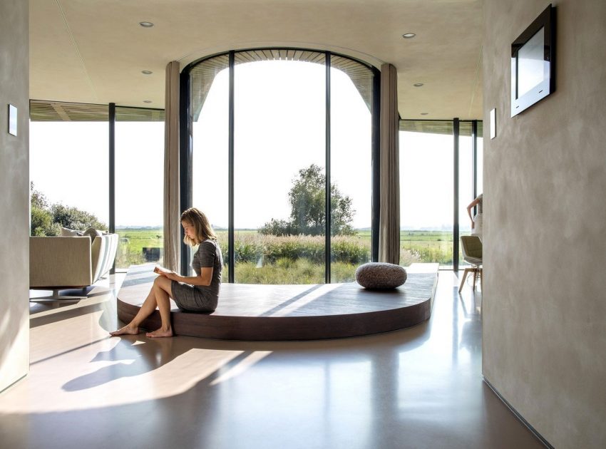 An Eco-Friendly and Digitally Controlled Home with Stunning Views in North Holland by UN Studio (7)