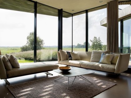 An Eco-Friendly and Digitally Controlled Home with Stunning Views in North Holland by UN Studio (8)