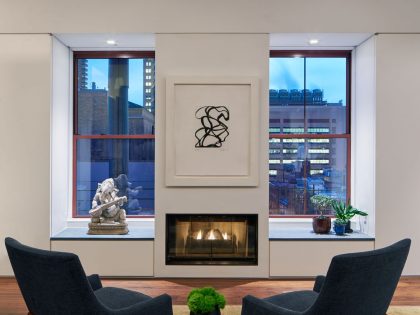 An Elegant Apartment Full of Style and Comfort in Tribeca, New York City by Gluckman Tang Architects (2)