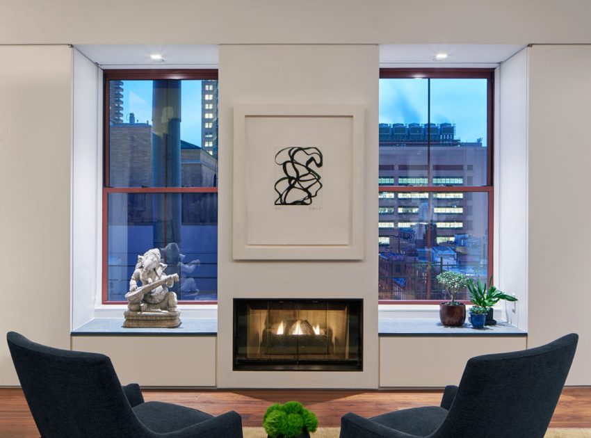 An Elegant Apartment Full of Style and Comfort in Tribeca, New York City by Gluckman Tang Architects (2)