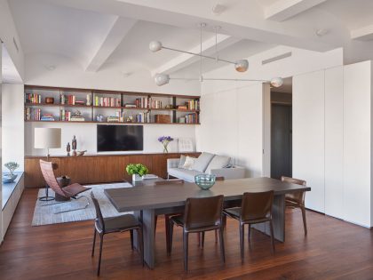 An Elegant Apartment Full of Style and Comfort in Tribeca, New York City by Gluckman Tang Architects (5)