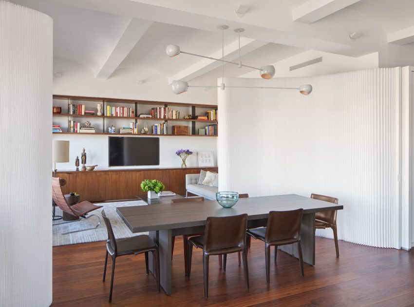 An Elegant Apartment Full of Style and Comfort in Tribeca, New York City by Gluckman Tang Architects (6)