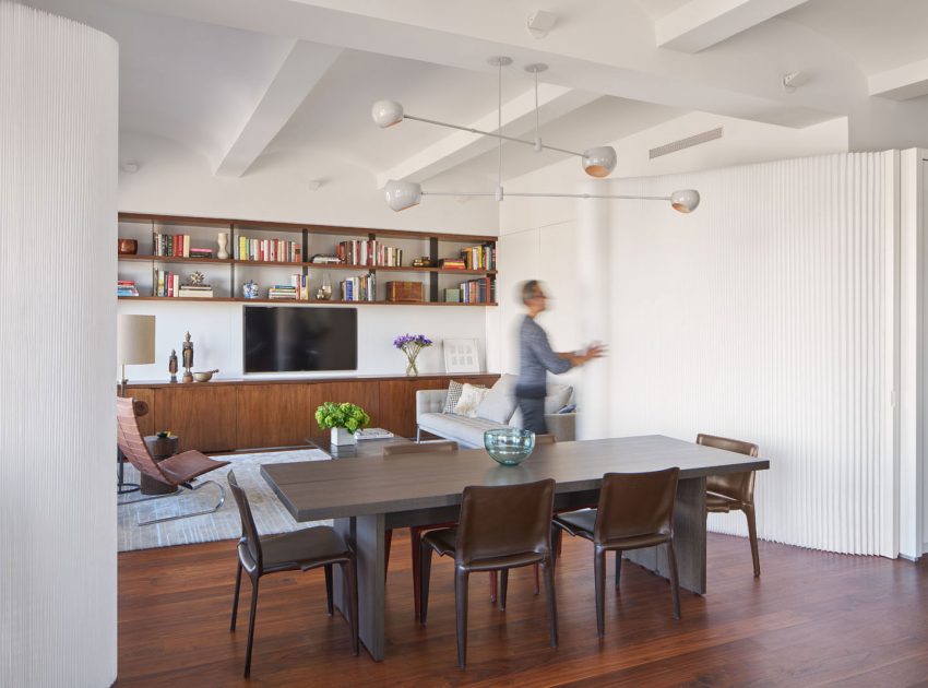 An Elegant Apartment Full of Style and Comfort in Tribeca, New York City by Gluckman Tang Architects (7)