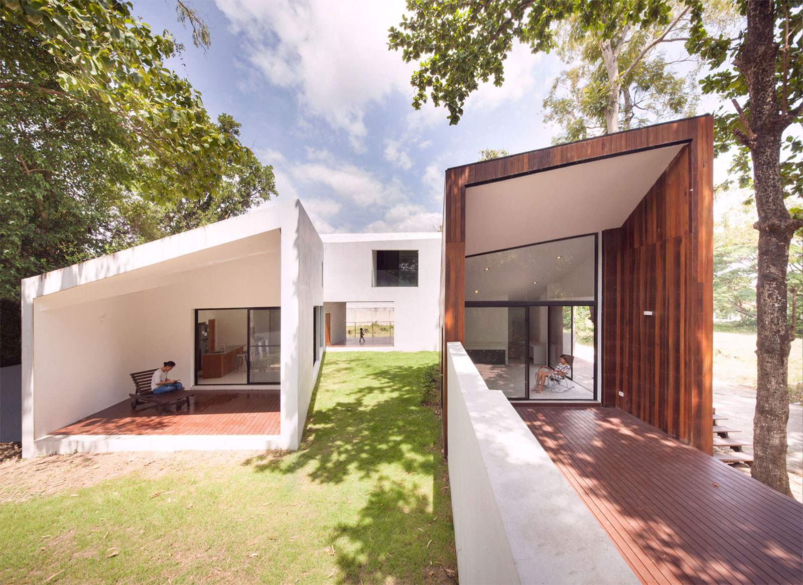 An Elegant Contemporary Home with Beautiful Cafe and Music Room in Chiang Mai, Thailand by EKAR & Full Scale Studio (1)
