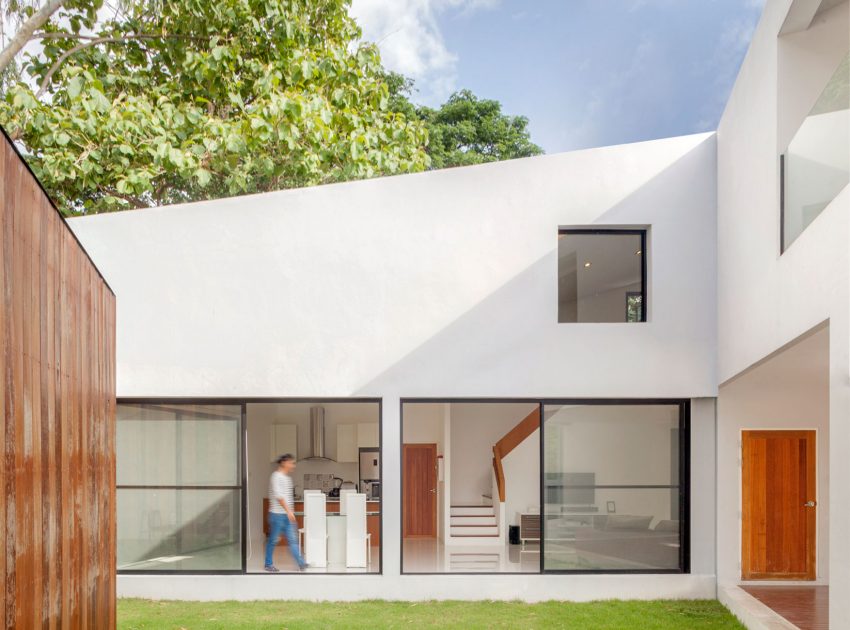 An Elegant Contemporary Home with Beautiful Cafe and Music Room in Chiang Mai, Thailand by EKAR & Full Scale Studio (11)