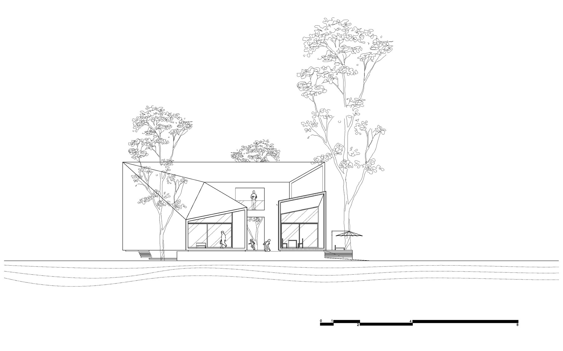 An Elegant Contemporary Home with Beautiful Cafe and Music Room in Chiang Mai, Thailand by EKAR & Full Scale Studio (21)