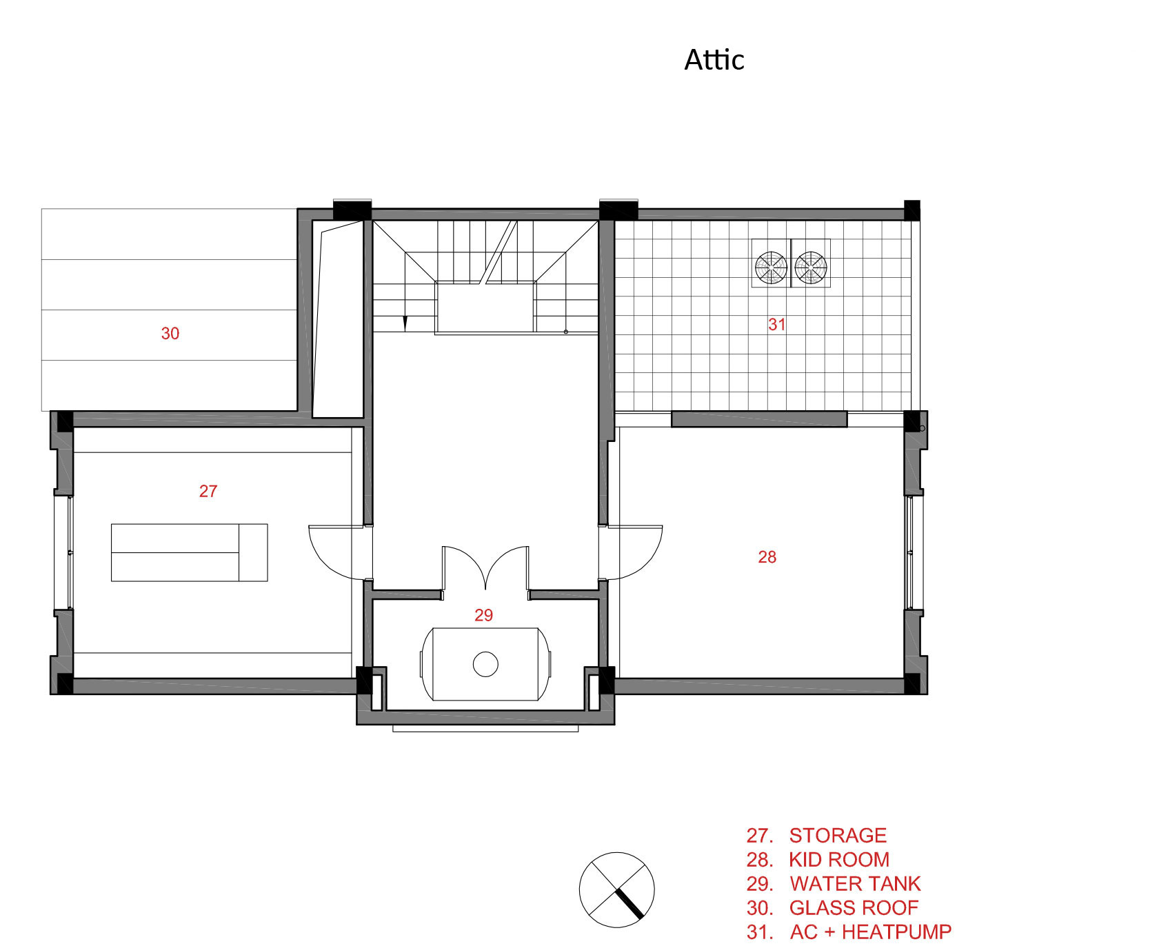 An Elegant Home Combines Classic Exterior and Contemporary Interior in Ha Noi, Vietnam by ABS Corporation (27)