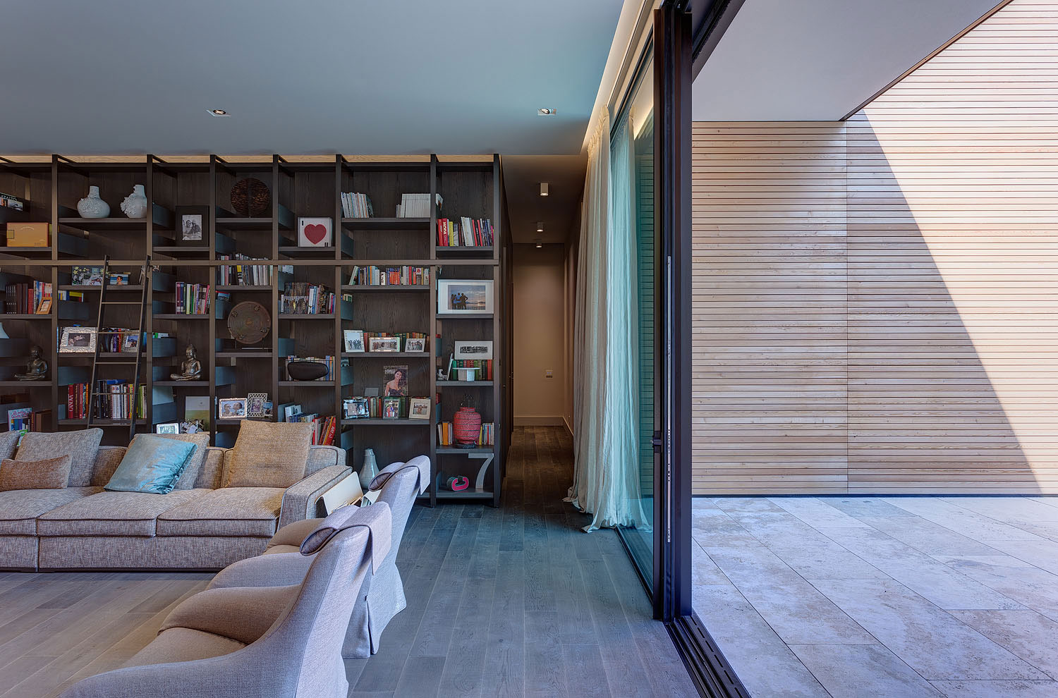 An Elegant and Comfortable Family Home with Private Pool in Milan, Italy by Marco Carini Interior Designer (12)
