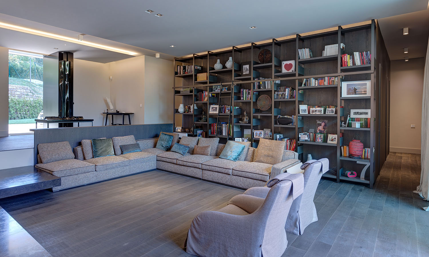 An Elegant and Comfortable Family Home with Private Pool in Milan, Italy by Marco Carini Interior Designer (13)