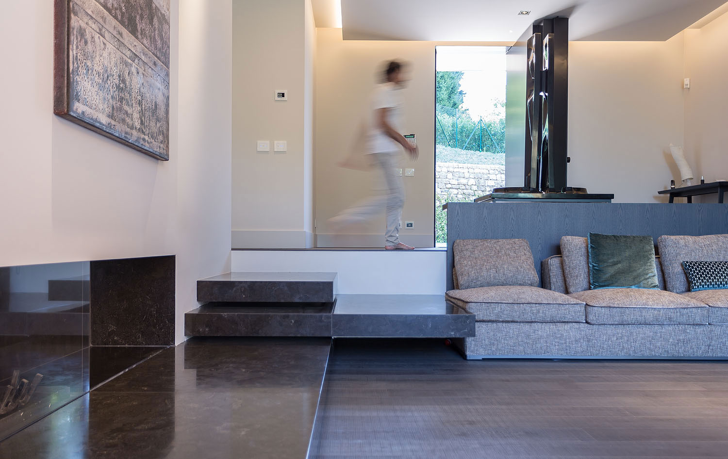 An Elegant and Comfortable Family Home with Private Pool in Milan, Italy by Marco Carini Interior Designer (14)