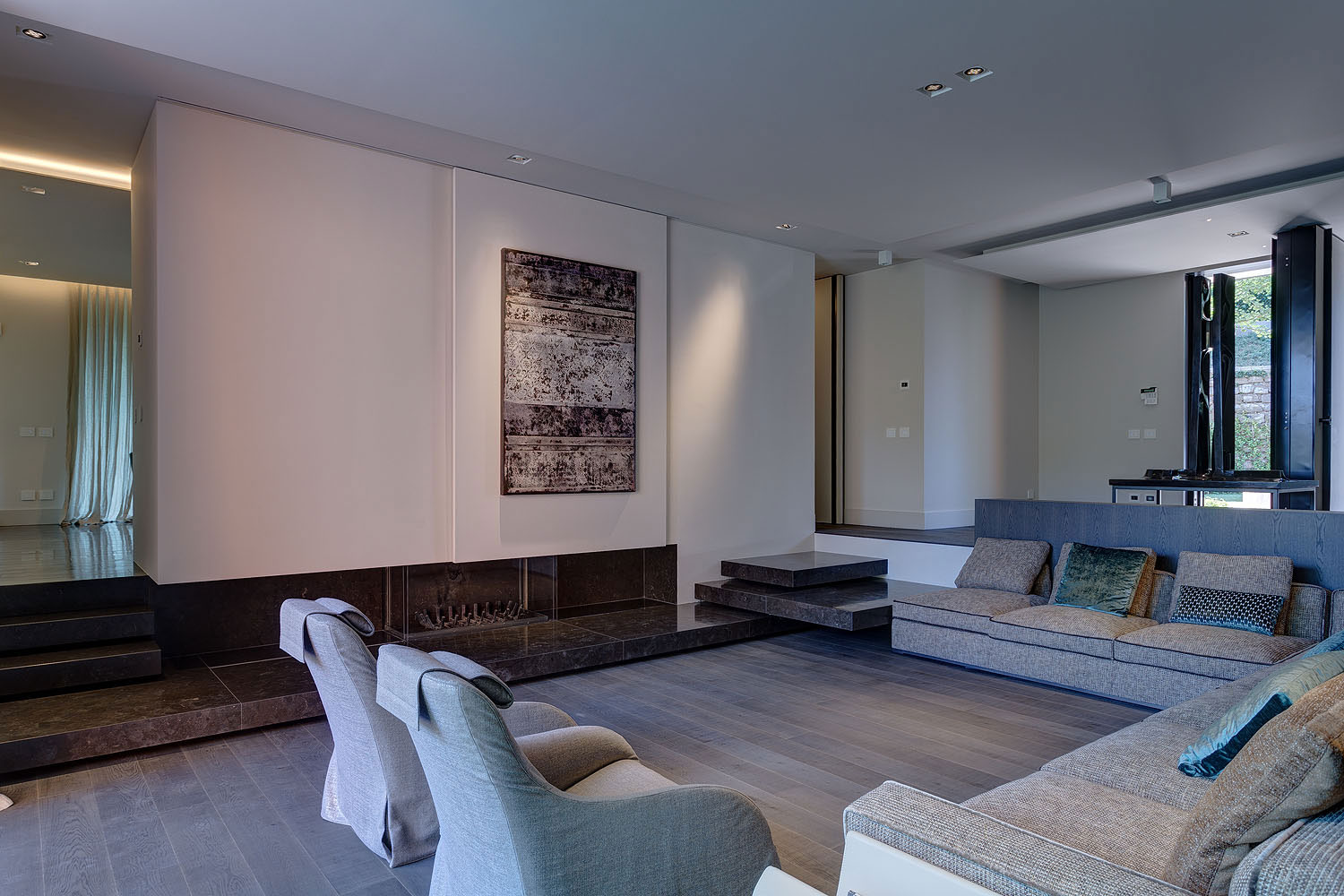 An Elegant and Comfortable Family Home with Private Pool in Milan, Italy by Marco Carini Interior Designer (15)