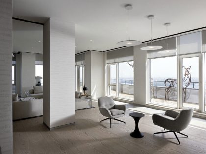 An Elegant and Luxurious Contemporary Apartment Brimming with Art in Kiev by Minotti London & Red Button Development (9)