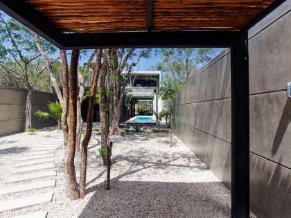 A Colorful and Vibrant House Full of Character and Bold Accents in Tulum, Mexico by Studio Arquitectos (1)