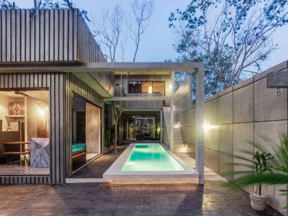 A Colorful and Vibrant House Full of Character and Bold Accents in Tulum, Mexico by Studio Arquitectos (11)