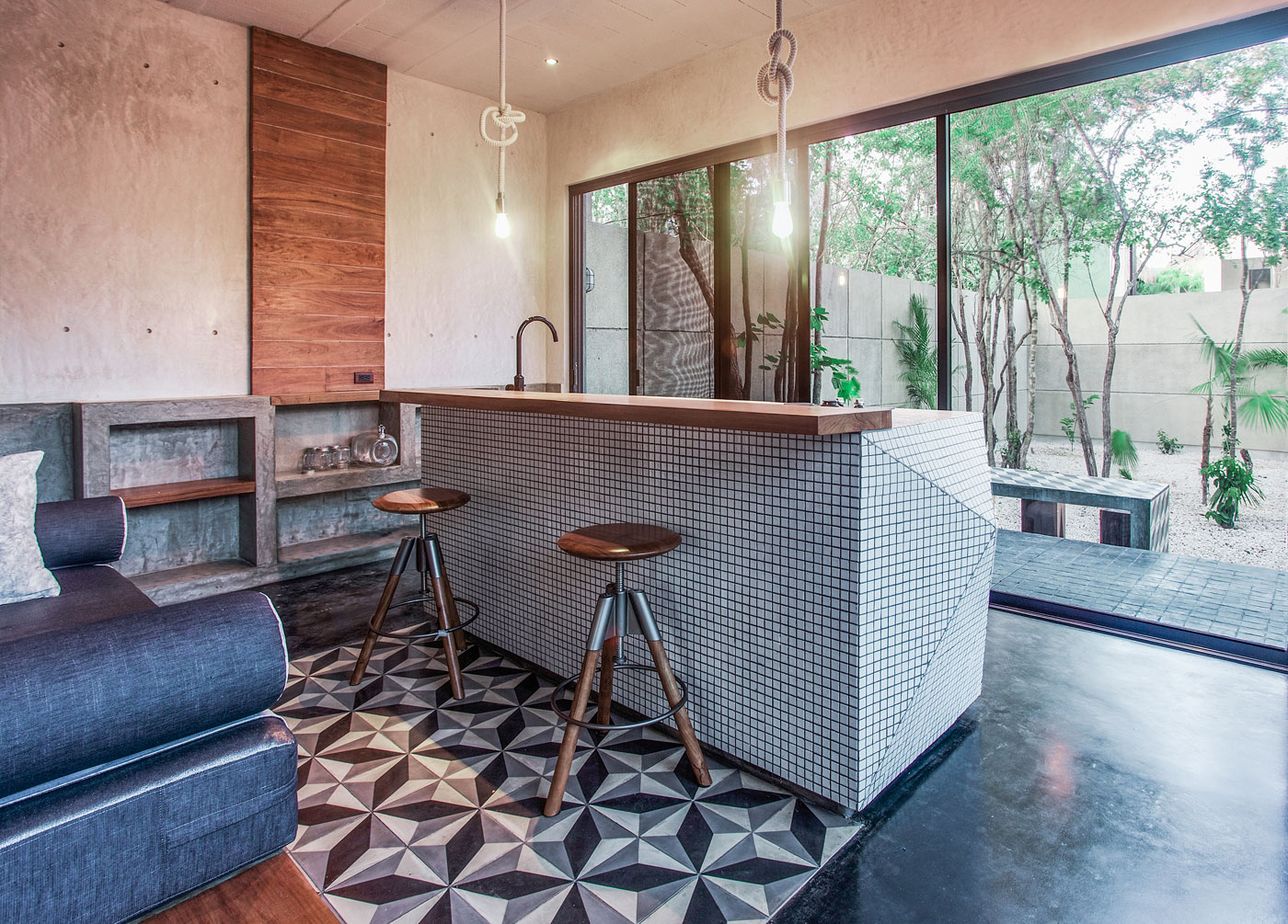 A Colorful and Vibrant House Full of Character and Bold Accents in Tulum, Mexico by Studio Arquitectos (5)