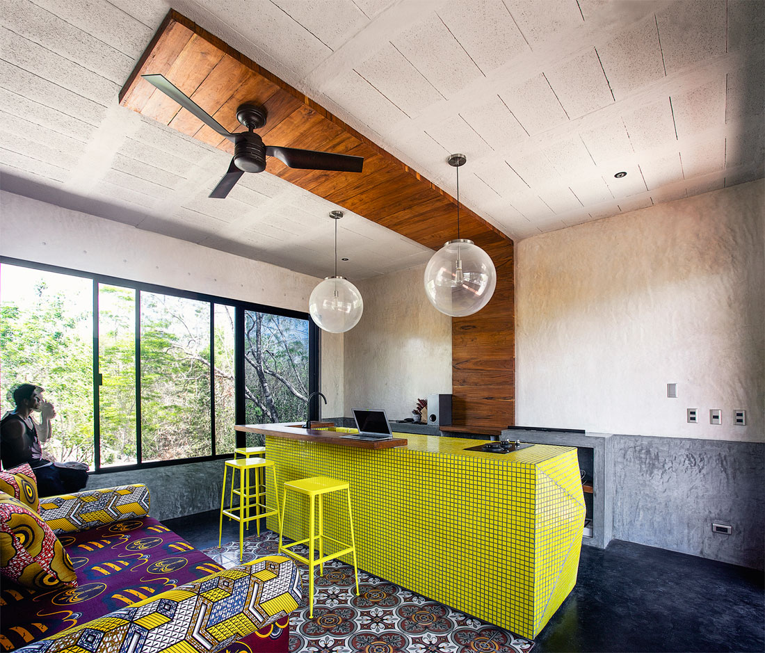 A Colorful and Vibrant House Full of Character and Bold Accents in Tulum, Mexico by Studio Arquitectos (6)