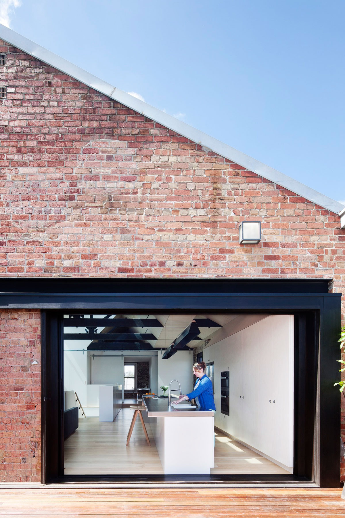 An Industrial Warehouse Converted into Light-Filled Home in Fitzroy, Victoria by Andrew Simpson Architects (1)
