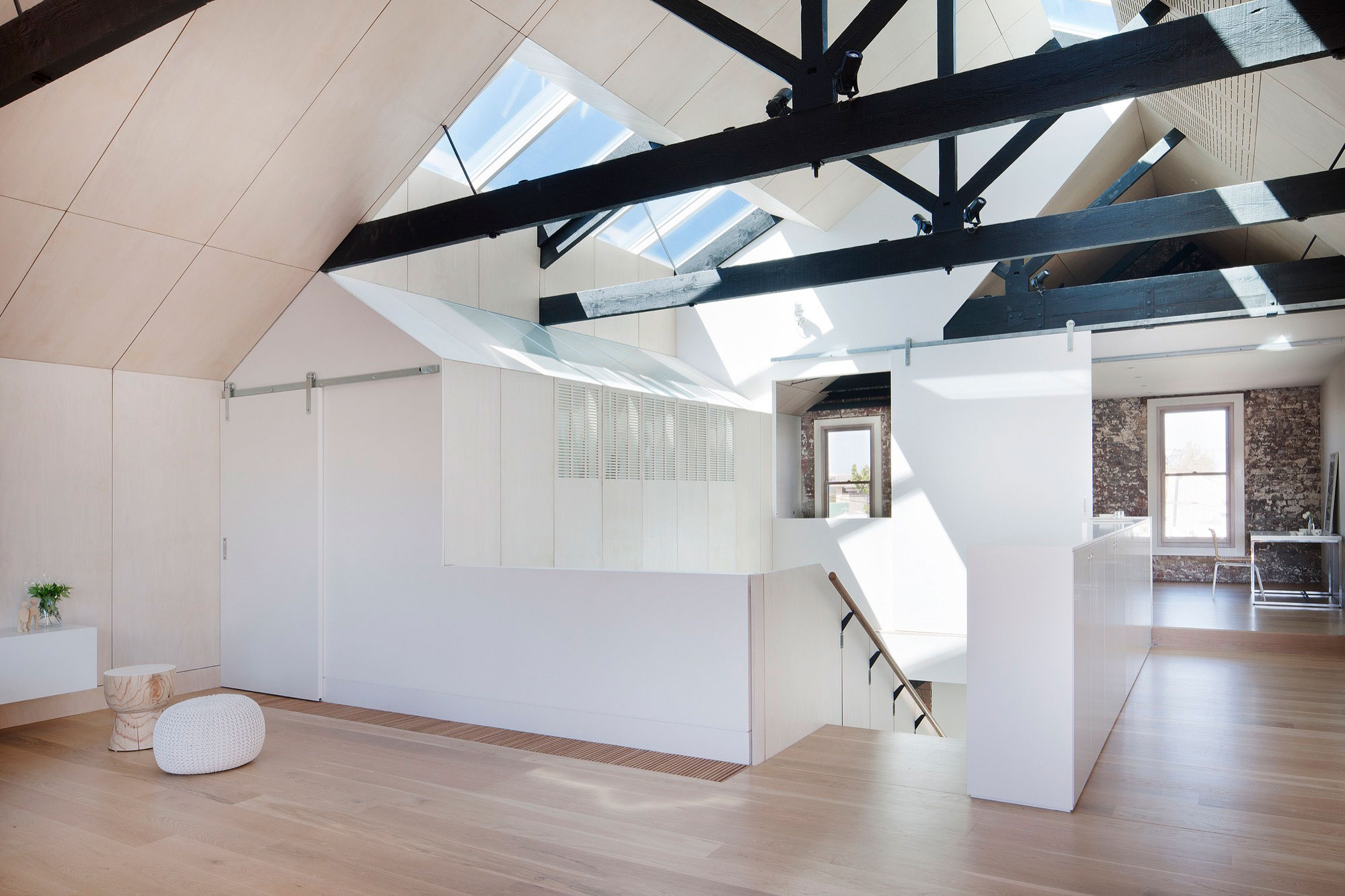 An Industrial Warehouse Converted into Light-Filled Home in Fitzroy, Victoria by Andrew Simpson Architects (12)